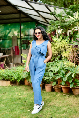 Blue Bliss Denim Jumpsuit