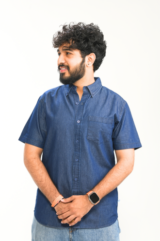 Denim casual shirt