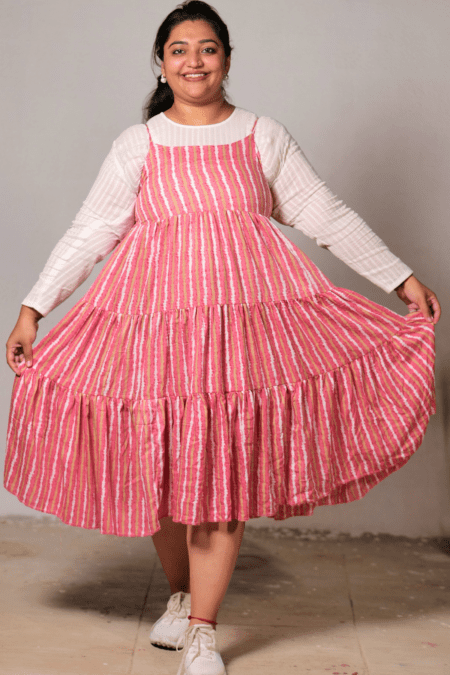 Blush Bloom Frill Frock