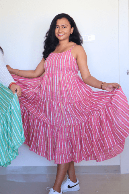 Blush Bloom Frill Frock - Image 4